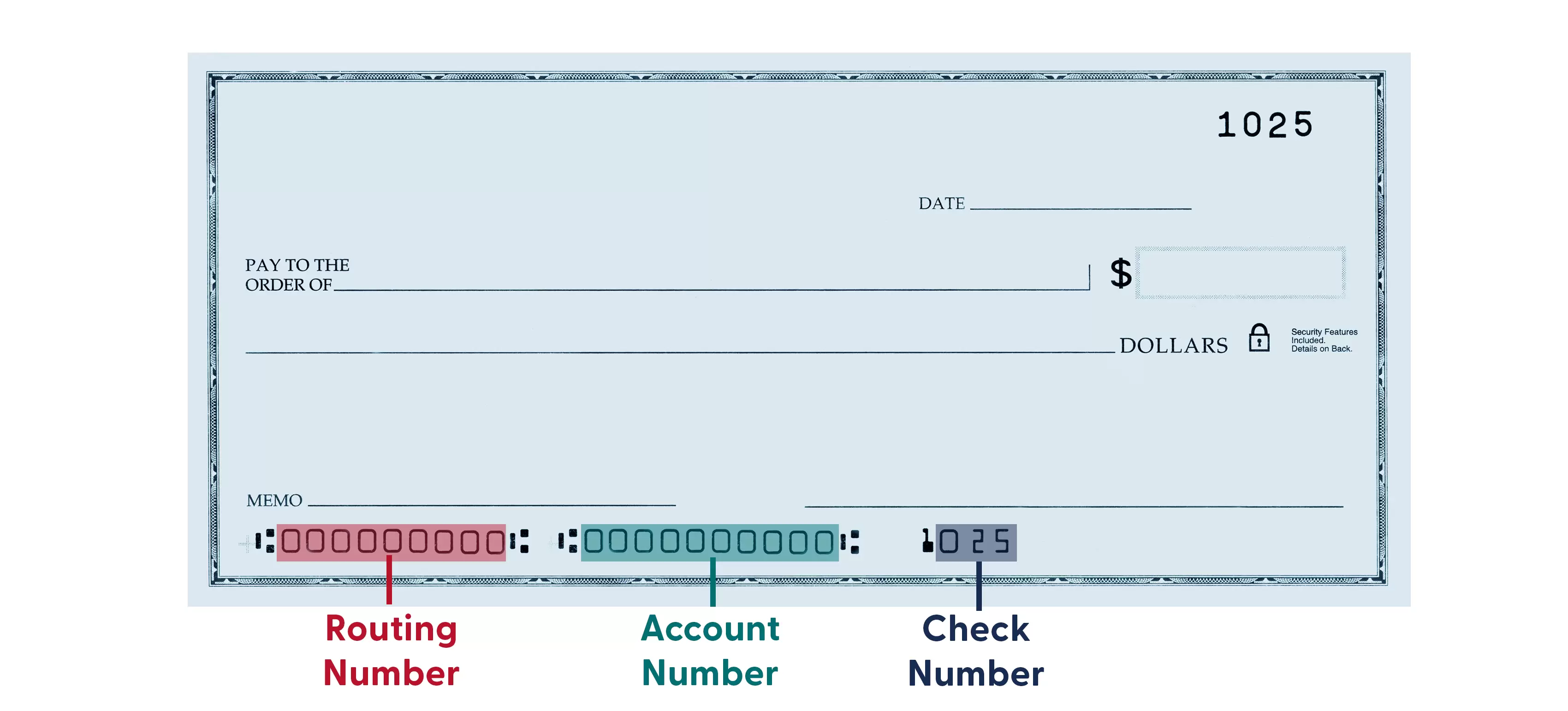 Where to find your account number