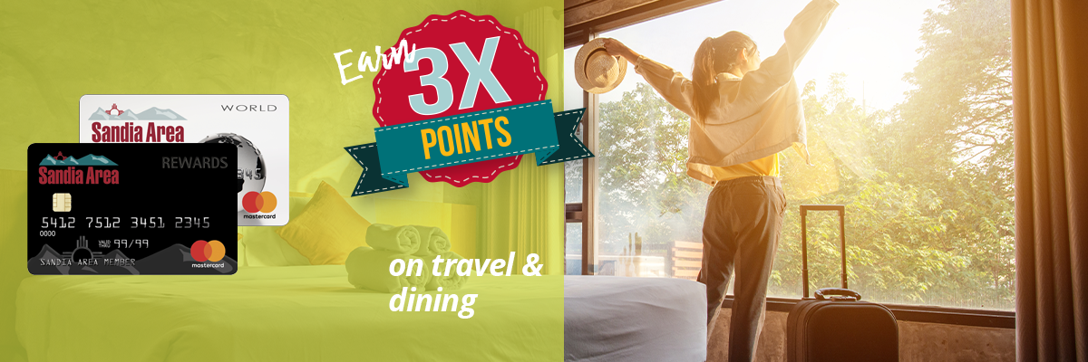 Now through June 30, 2022, earn 3X points on gas and groceries