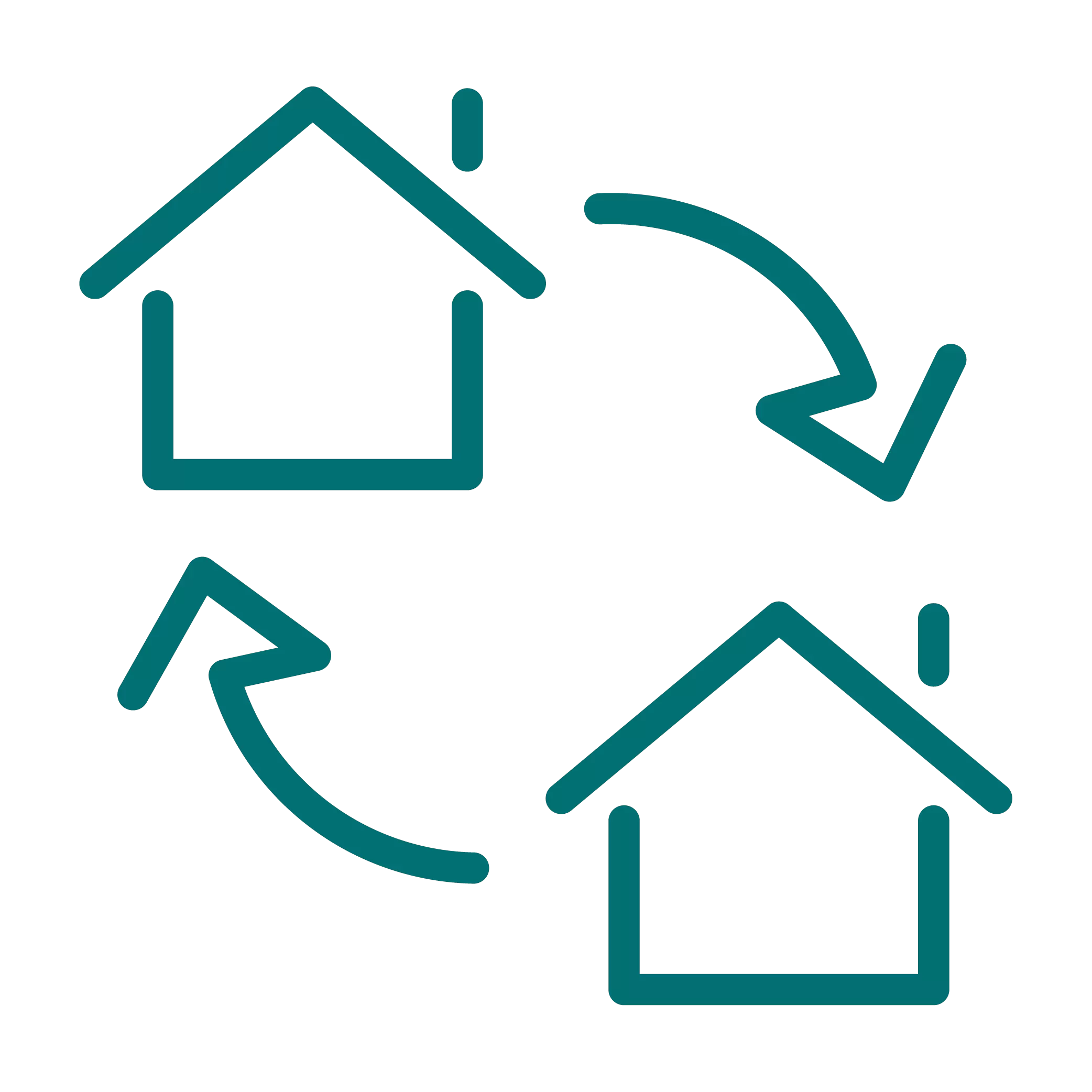Adjustable-rate mortgage icon