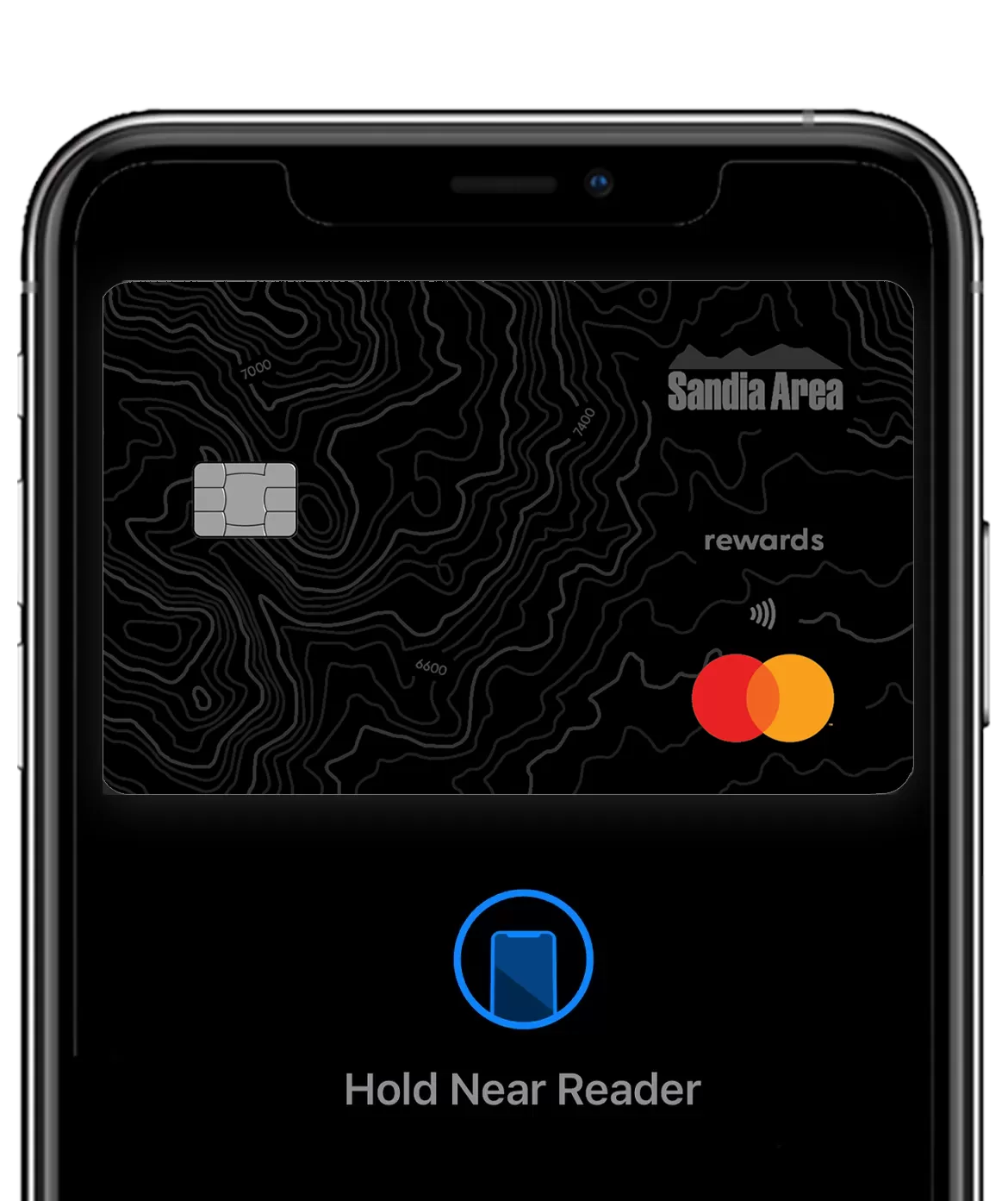 Sandia Area Card on Mobile App