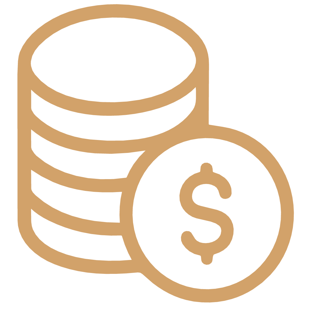coins icon gold