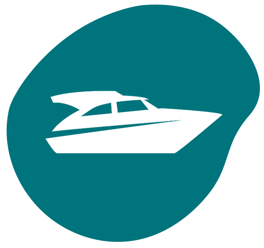 boat icon blue 