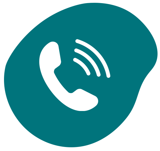 phone icon teal