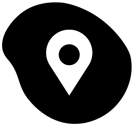location pin icon black