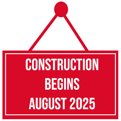 construction begins august 2025