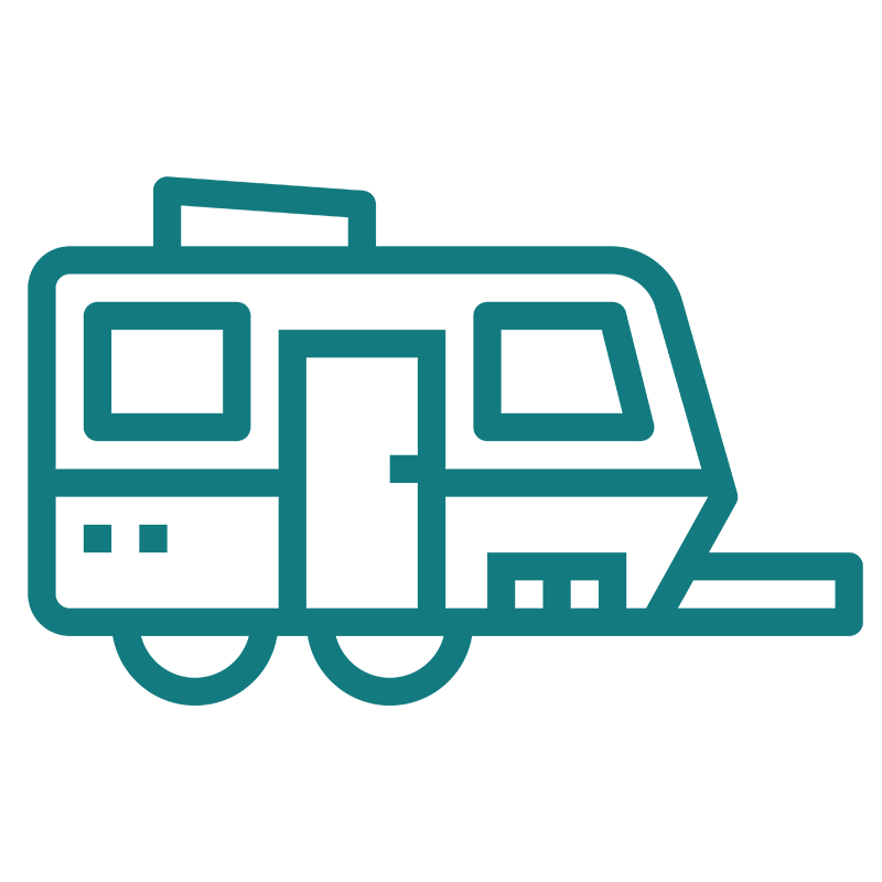 blue RV icon